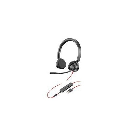 Poly Blackwire 3325 Headset - Superior Sound & Comfort | Model 214016-101